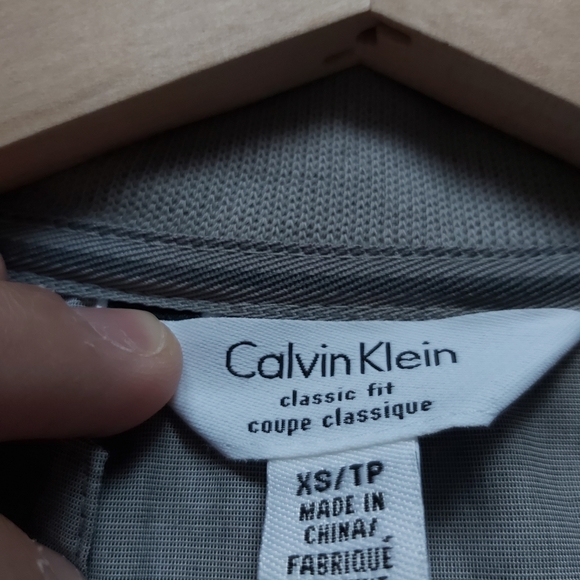 Calvin Klein Zip Cardigan Sweater - Picture 7 of 9